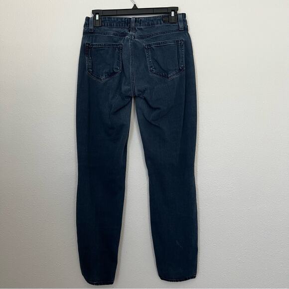 Paige Dark Blue Wash Verdugo Ankle Skinny Jeans Women's size 26 - Picture 2 of 7